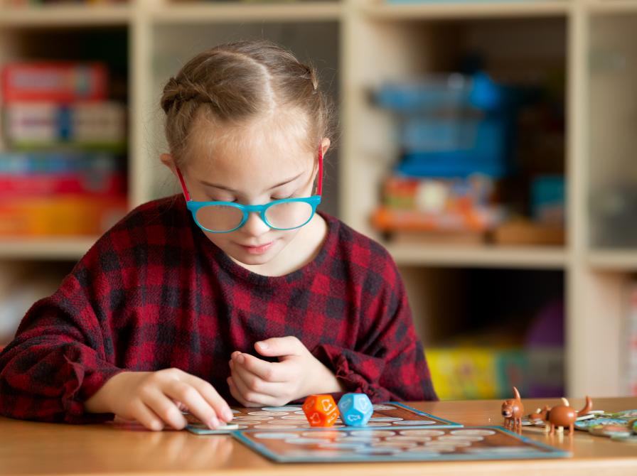 Brætspil på børnebiblioteket