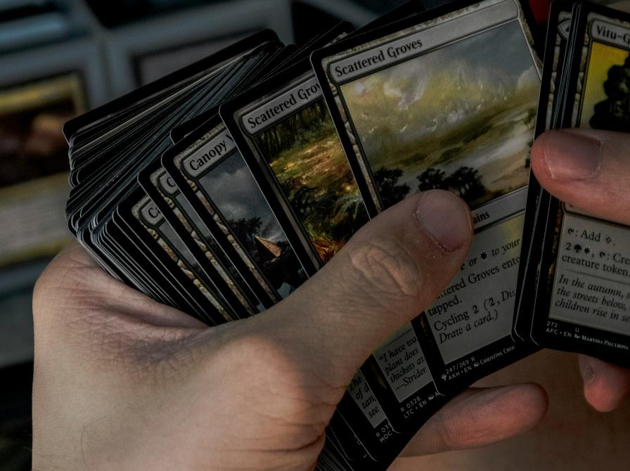 Magic the gathering. Foto af Kayl Photo.